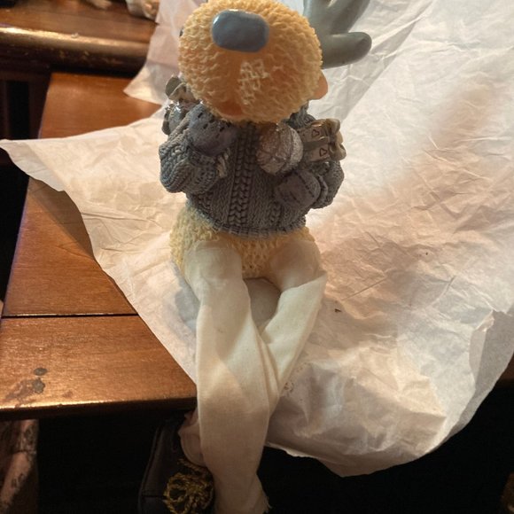 HANGING TABLE OR MANTEL REINDEER NEW CUTE GIFT - Picture 3 of 3